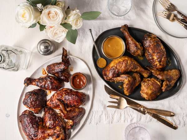 Dale’s Grilled Chicken with Mustard BBQ Sauce